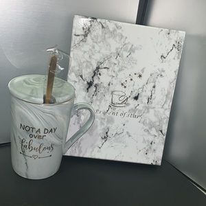 Porcelain coffee cup